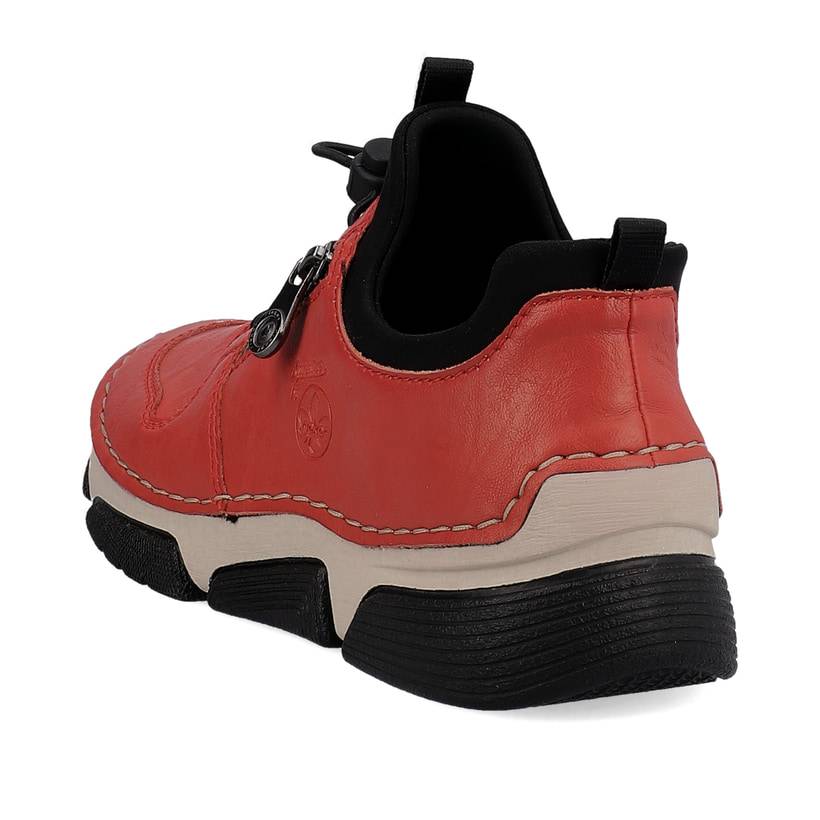 Rieker Artikelnummer 45951-33 Rieker Damen Slipper erdbeerrot Speichern exportieren