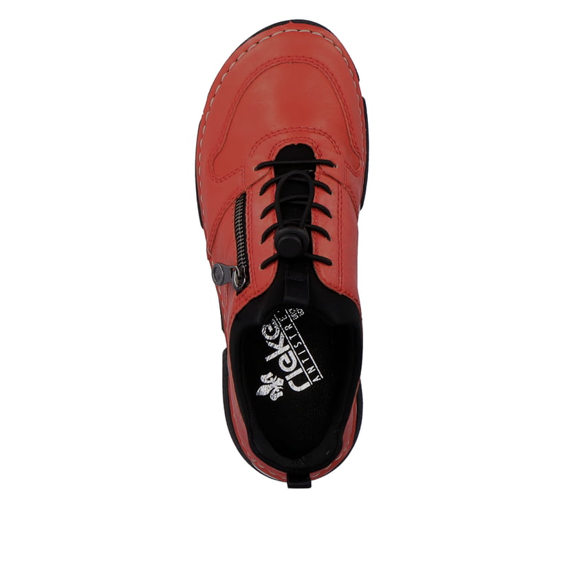 Rieker Artikelnummer 45951-33 Rieker Damen Slipper erdbeerrot Speichern exportieren