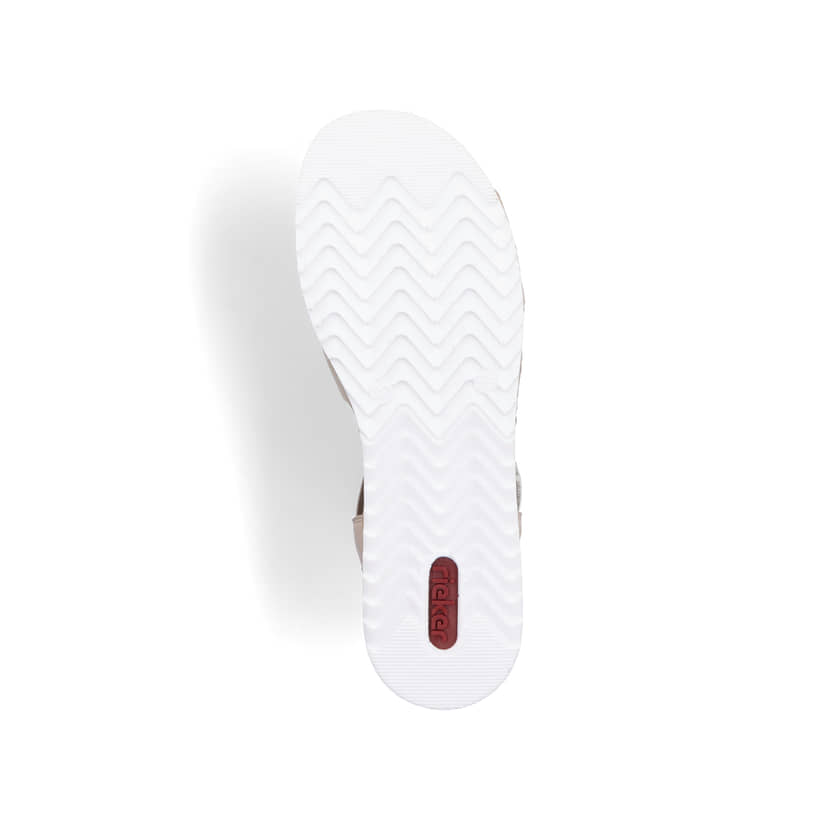 Rieker Artikelnummer V0649-62 Rieker Damen Keilsandaletten cremebeige Online
