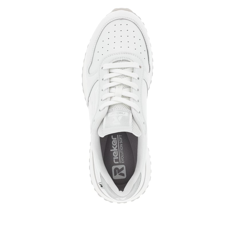Rieker Artikelnummer W0606-80 Rieker Damen Sneaker Low snow white Hotsell