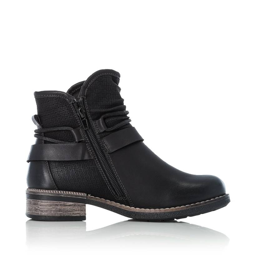 Rieker Artikelnummer 94689-00 Rieker Damen Kurzstiefel nachtschwarz im Angebot