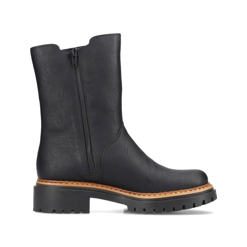 Rieker Artikelnummer 72683-00 Rieker Damen Chelsea Boots nachtschwarz Schlussverkauf