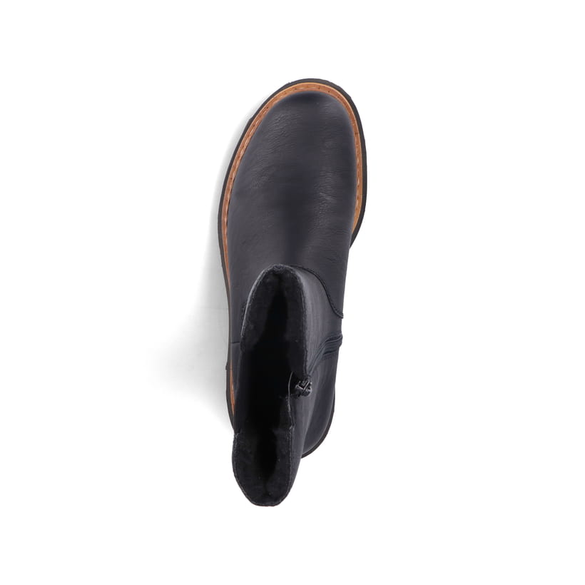Rieker Artikelnummer 72683-00 Rieker Damen Chelsea Boots nachtschwarz Schlussverkauf