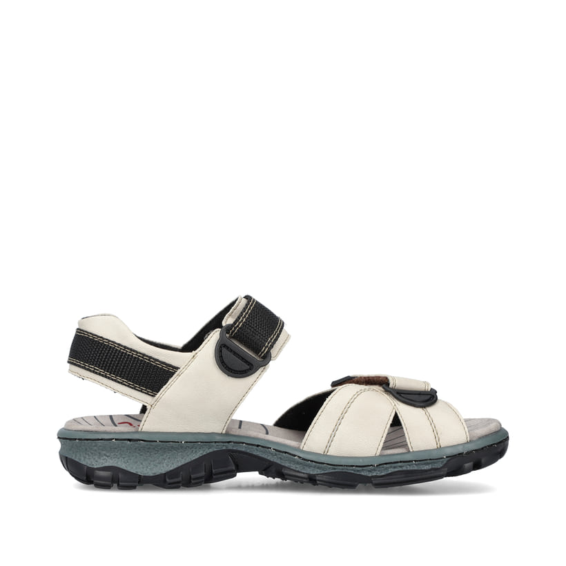 Rieker Artikelnummer 68851-80 Rieker Damen Trekkingsandalen perlweiß Fabrikpreis
