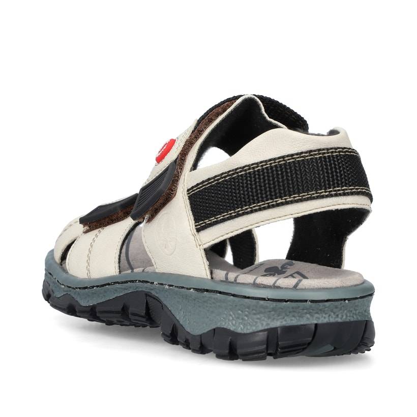 Rieker Artikelnummer 68851-80 Rieker Damen Trekkingsandalen perlweiß Fabrikpreis