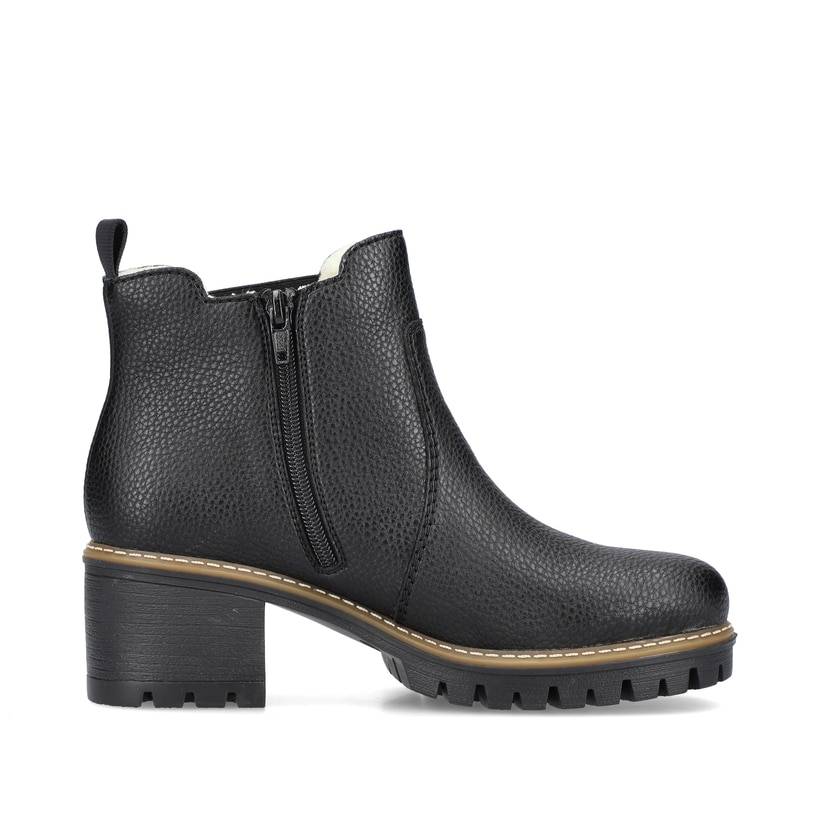Rieker Artikelnummer Y8650-00 Rieker Damen Chelsea Boots mattschwarz Sonderangebot