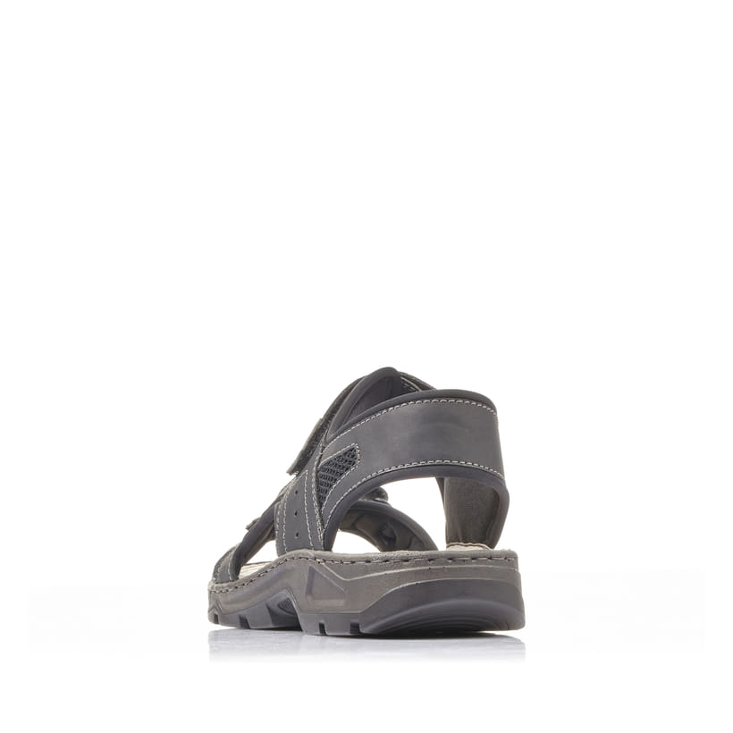 Rieker Artikelnummer 26156-02 Rieker Herren Trekkingsandalen graphitschwarz Online Shopping