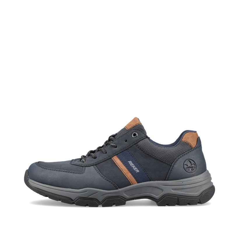 Rieker Artikelnummer 11211-14 Rieker Herren Schnürschuhe blau-braun
