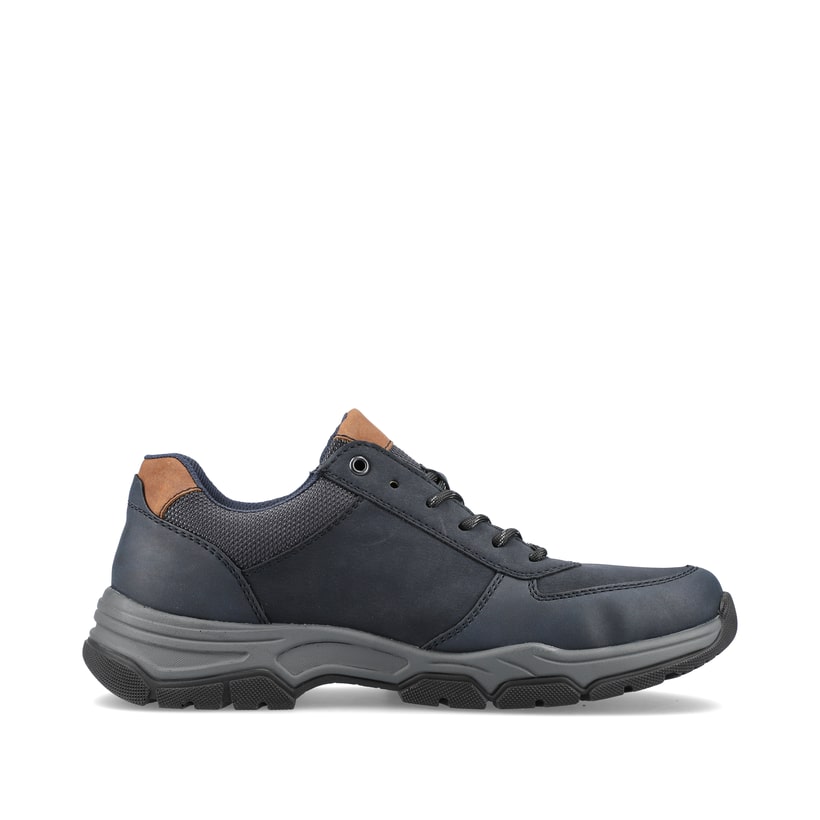 Rieker Artikelnummer 11211-14 Rieker Herren Schnürschuhe blau-braun Saisonschlussverkauf