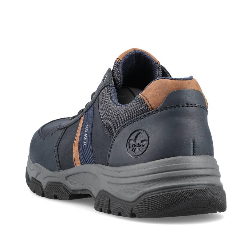 Rieker Artikelnummer 11211-14 Rieker Herren Schnürschuhe blau-braun Saisonschlussverkauf