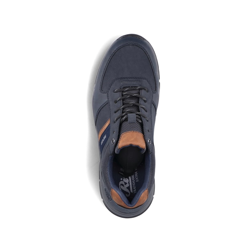 Rieker Artikelnummer 11211-14 Rieker Herren Schnürschuhe blau-braun Saisonschlussverkauf