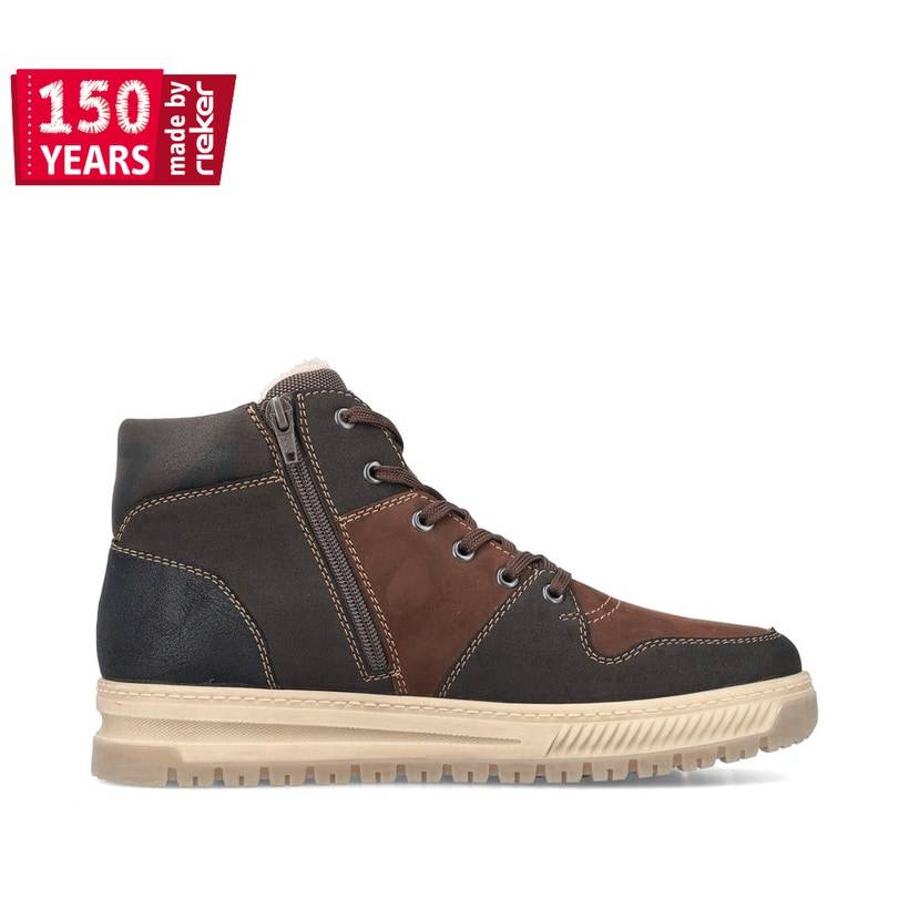 Rieker Artikelnummer 38540-25 Rieker Herren Schnürstiefel mokkabraun Cyber Monday
