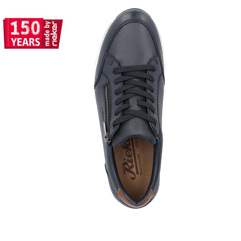 Rieker Artikelnummer 11903-14 Rieker Herren Sneaker Low stahlblau Osterangebot