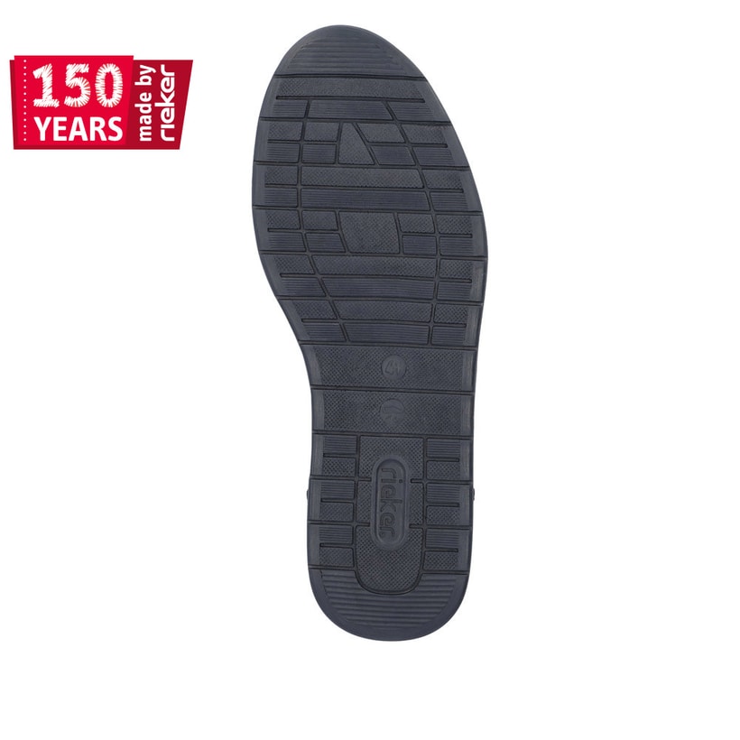 Rieker Artikelnummer 11903-14 Rieker Herren Sneaker Low stahlblau Osterangebot