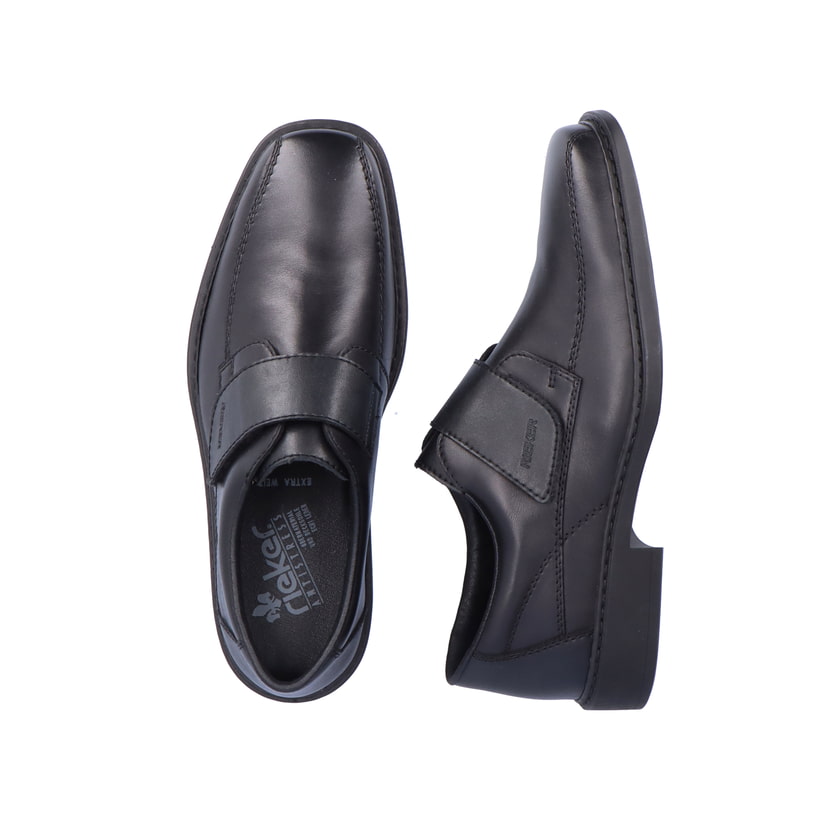 Rieker Artikelnummer B0853-00 Rieker Herren Slipper nachtschwarz Vatertagsangebot