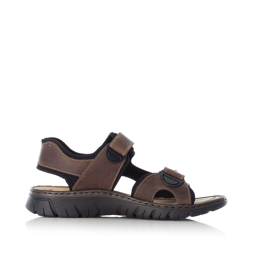 Rieker Artikelnummer 26761-26 Rieker Herren Trekkingsandalen dunkelbraun Jubiläumsangebot