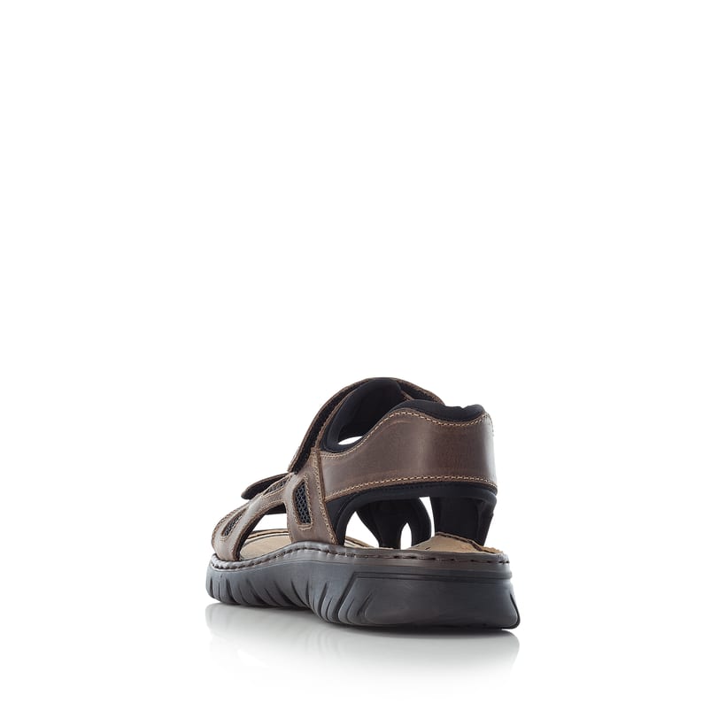 Rieker Artikelnummer 26761-26 Rieker Herren Trekkingsandalen dunkelbraun Jubiläumsangebot