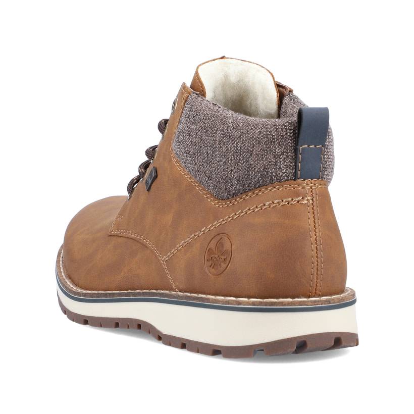 Rieker Artikelnummer 38419-24 Rieker Herren Schnürstiefel nougatbraun Lagerräumung