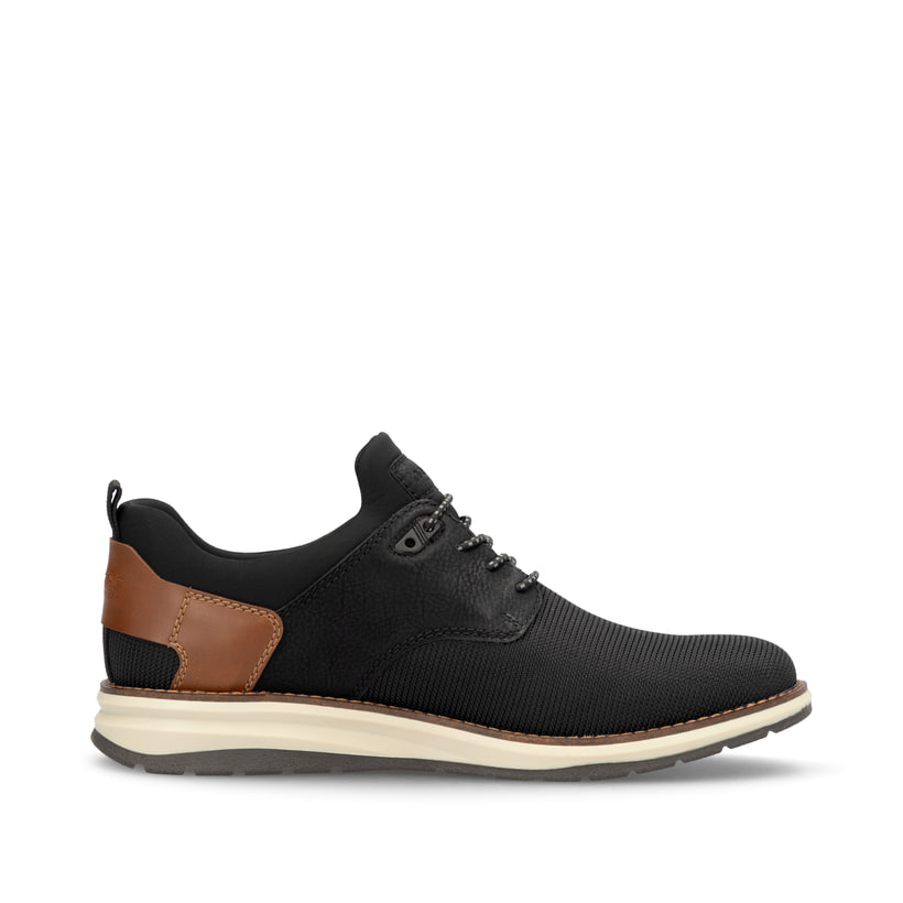 Rieker Artikelnummer 14750-00 Rieker Herren Slipper urbanschwarz-nougatbraun Heißer Verkauf