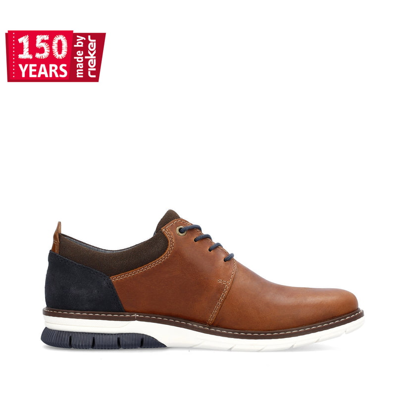 Rieker Artikelnummer 14405-24 Rieker Herren Schnürschuhe holzbraun Top Angebot