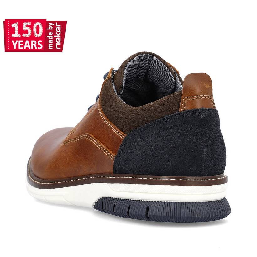 Rieker Artikelnummer 14405-24 Rieker Herren Schnürschuhe holzbraun Top Angebot