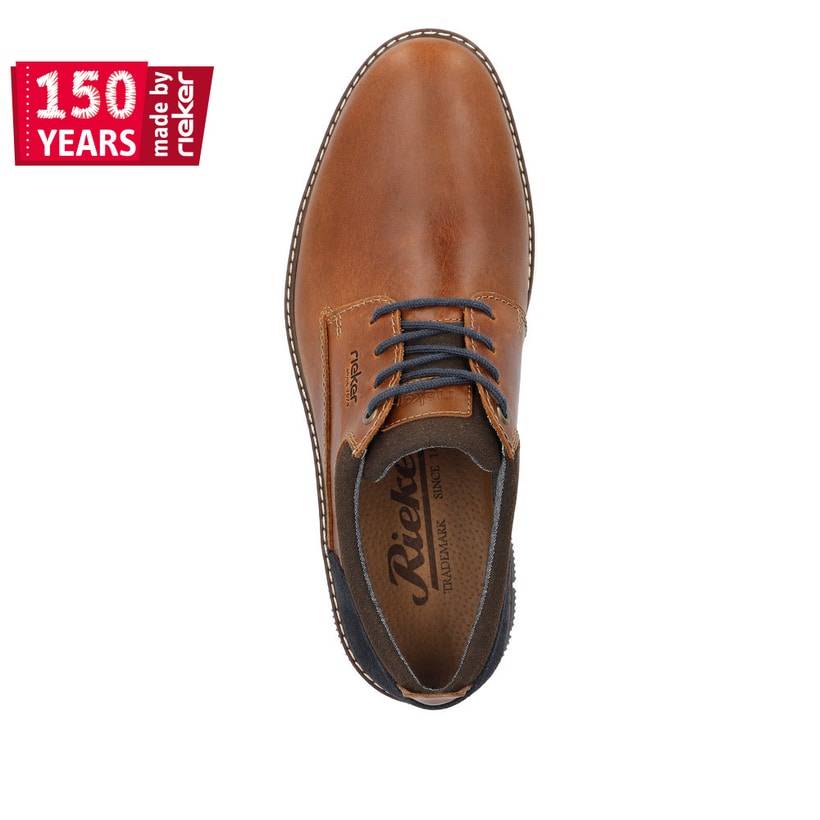 Rieker Artikelnummer 14405-24 Rieker Herren Schnürschuhe holzbraun Top Angebot