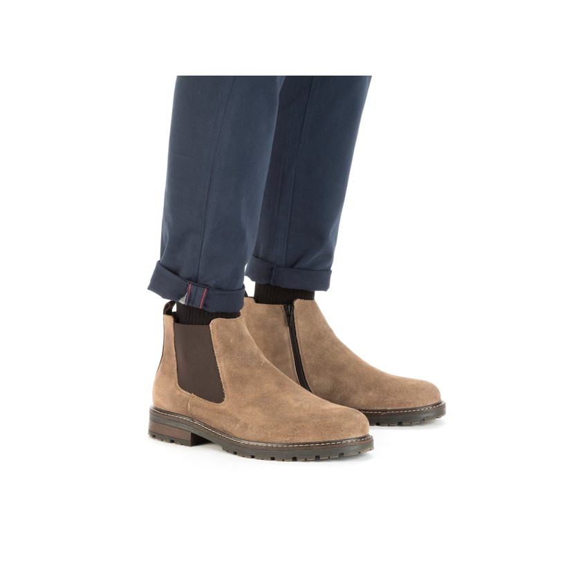 Rieker Artikelnummer 32051-64 Rieker Herren Chelsea Boots sandbeige Zeitlich begrenztes Angebot
