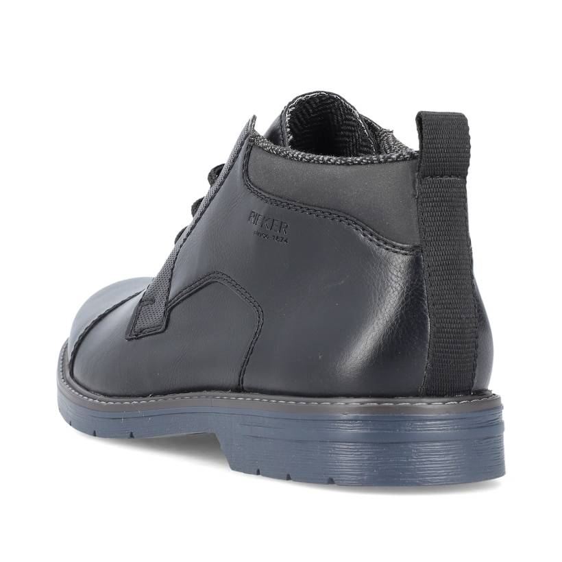 Rieker Artikelnummer 13031-00 Rieker Herren Schnürschuhe glanzschwarz Exklusive Angebote