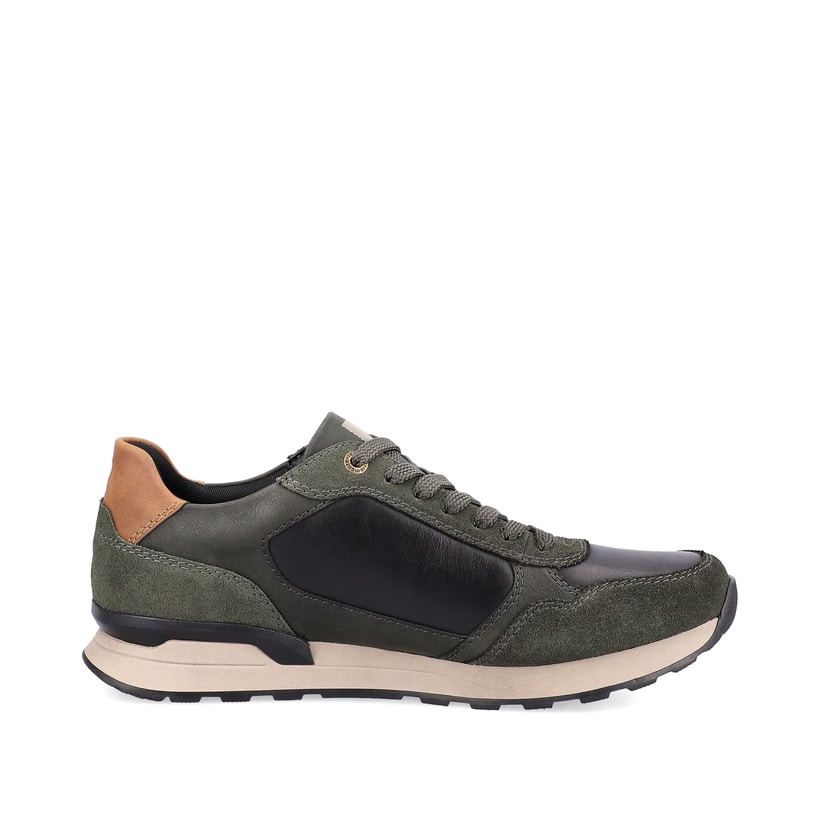 Rieker Artikelnummer U0305-54 Rieker Herren Sneaker Low rainforest green Bestseller