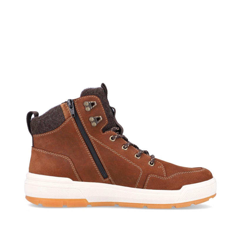 Rieker Artikelnummer U0070-22 Rieker Herren Sneaker High nut brown Saisonale Angebote