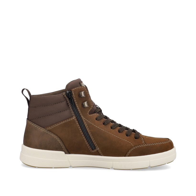 Rieker Artikelnummer 07100-22 Rieker Herren Sneaker High wood brown Räumungsverkauf