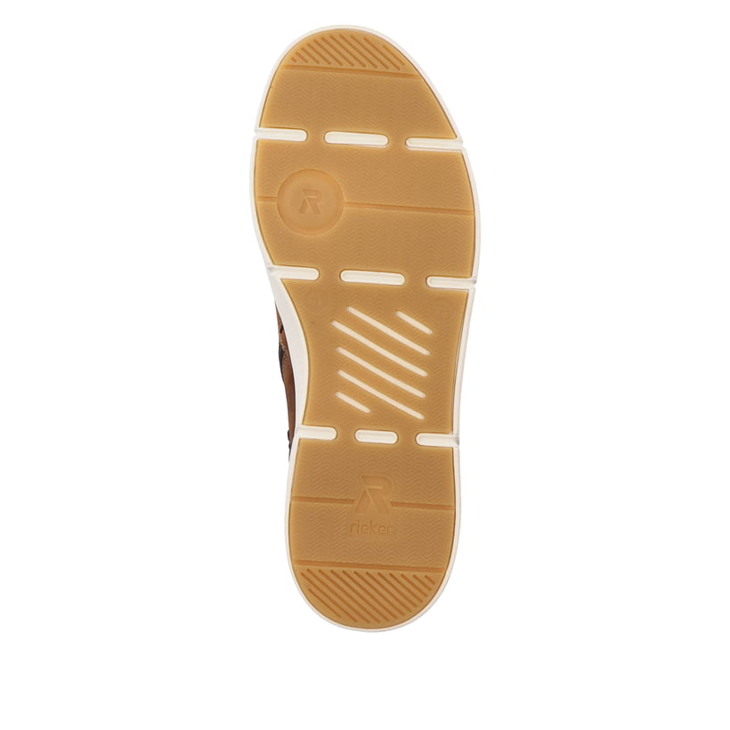 Rieker Artikelnummer 07100-22 Rieker Herren Sneaker High wood brown Räumungsverkauf