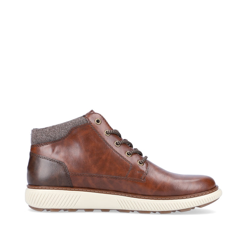 Rieker Artikelnummer B3303-24 Rieker Herren Schnürstiefel kaffeebraun Kauf eins, bekomm eins gratis