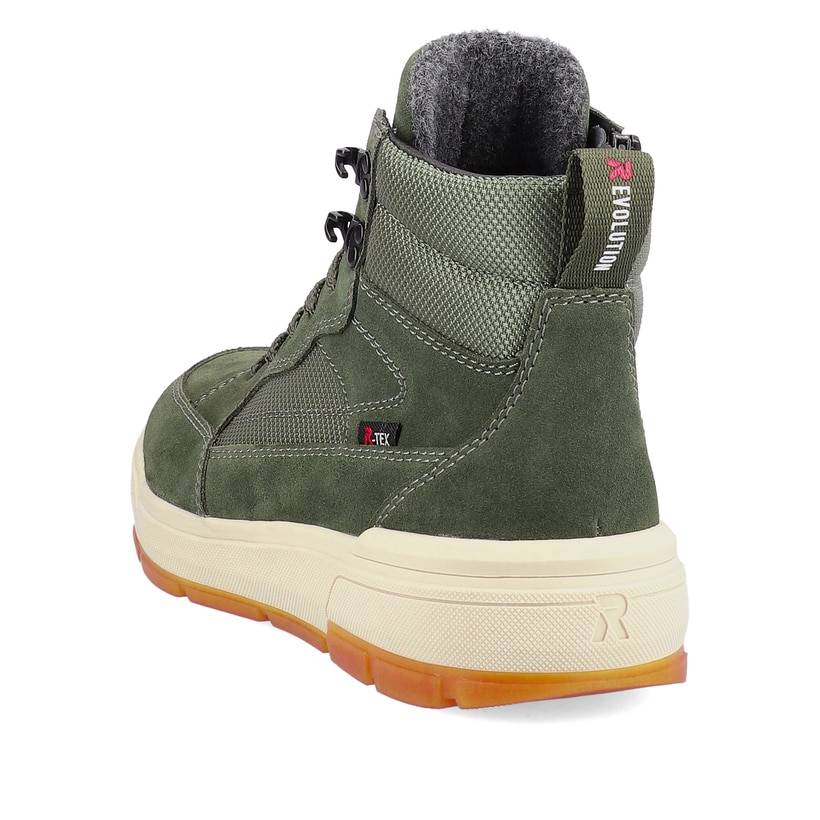 Rieker Artikelnummer U0069-54 Rieker Herren Sneaker High khaki green VIP-Rabatte