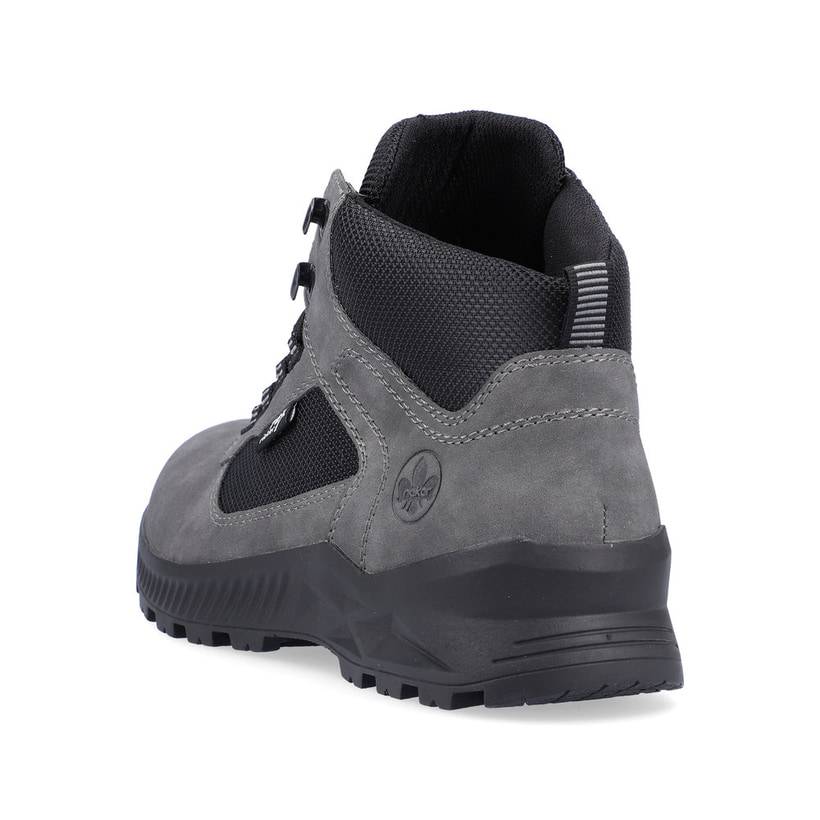 Rieker Artikelnummer B3202-45 Rieker Herren Schnürstiefel granitgrau Tiefpreis