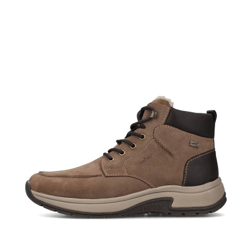 Rieker Artikelnummer 11020-24 Rieker Herren Schnürstiefel beigebraun