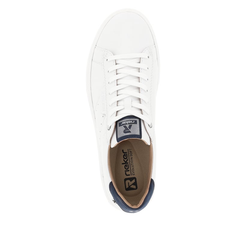 Rieker Artikelnummer U0704-80 Rieker Herren Sneaker Low pearl white Letzte 2 Tage