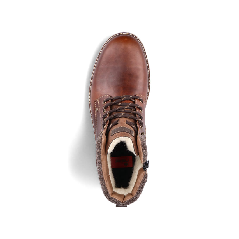 Rieker Artikelnummer F3641-23 Rieker Herren Schnürstiefel kastanienbraun Letzter Tag