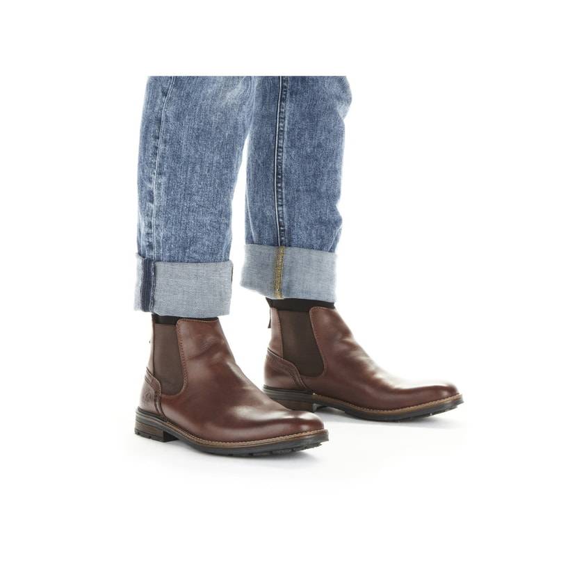 Rieker Artikelnummer B1361-25 Rieker Herren Chelsea Boots kastanienbraun Bis zu 50% Rabatt