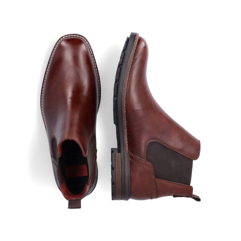 Rieker Artikelnummer B1361-25 Rieker Herren Chelsea Boots kastanienbraun Bis zu 50% Rabatt