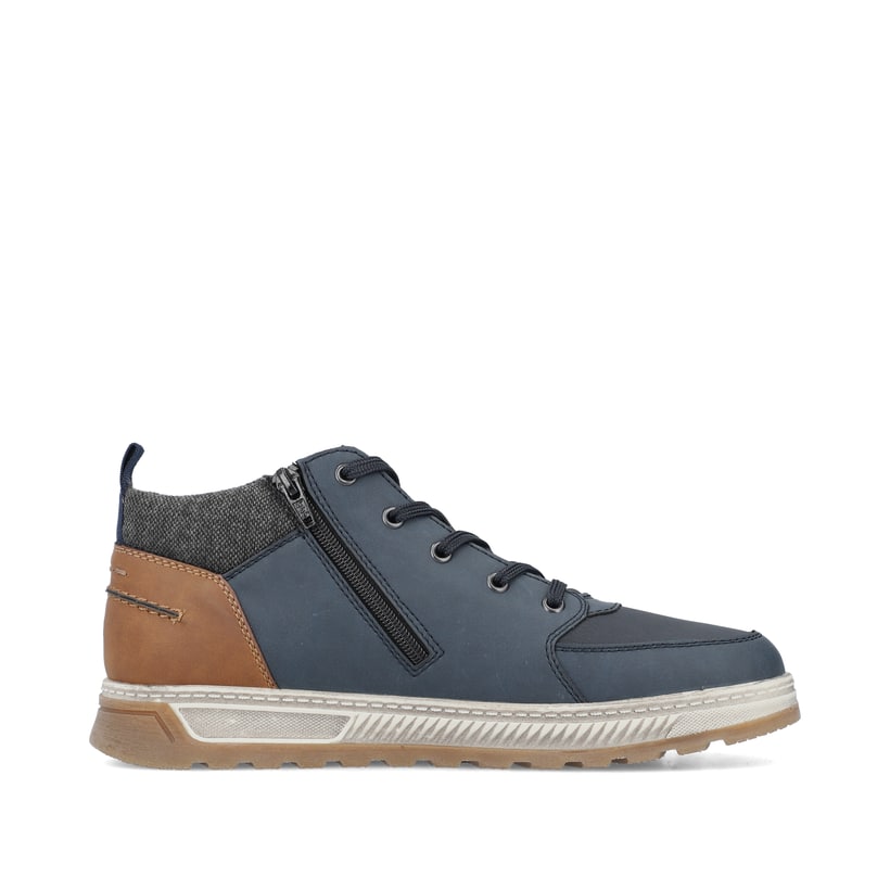 Rieker Artikelnummer 37011-14 Rieker Herren Schnürstiefel atlantikblau Nur für heute