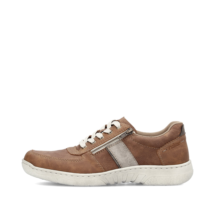 Rieker Artikelnummer 03500-24 Rieker Herren Schnürschuhe nougatbraun Bis zu 55% Rabatt