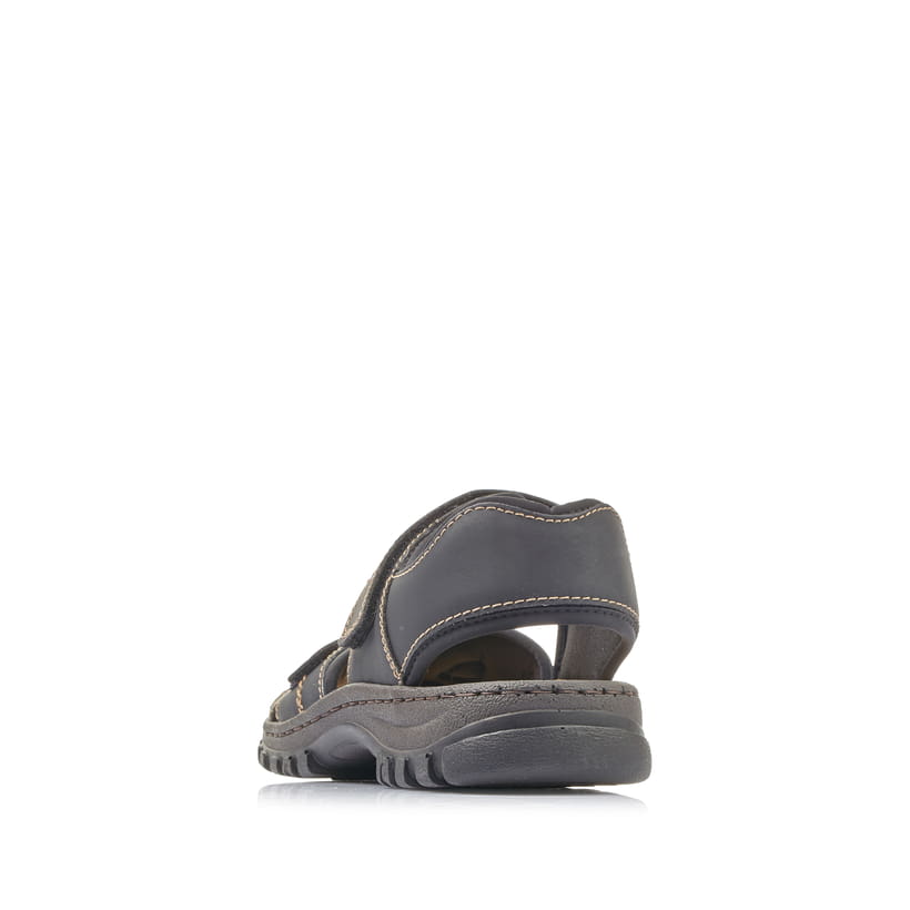 Rieker Artikelnummer 25051-01 Rieker Herren Trekkingsandalen graphitschwarz Riesige Rabatte