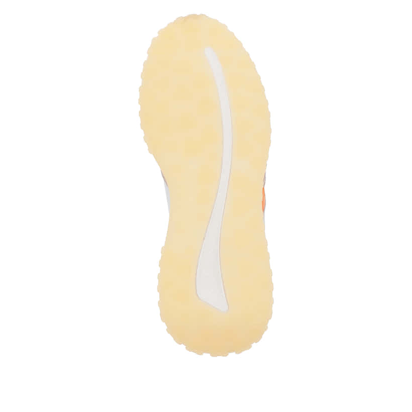 Rieker Artikelnummer W0607-80 Rieker Damen Sneaker Low light-beige fuchsia apricot Im Verkauf