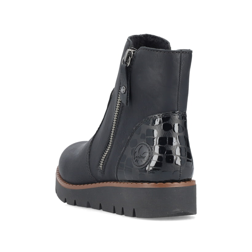 Rieker Artikelnummer 44950-00 Rieker Damen Kurzstiefel urbanschwarz 50% Rabatt für begrenzte Zeit