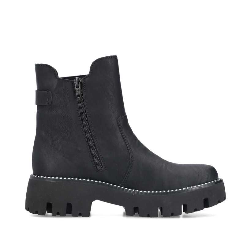 Rieker Artikelnummer Y3380-00 Rieker Damen Chelsea Boots tiefschwarz Rabatte dieses Monats