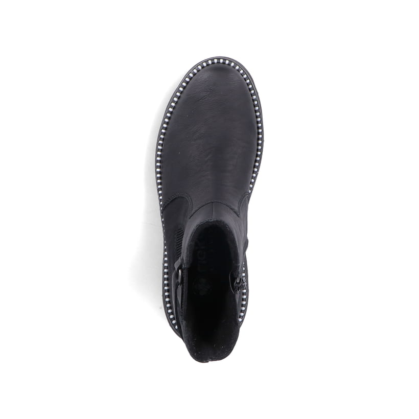 Rieker Artikelnummer Y3380-00 Rieker Damen Chelsea Boots tiefschwarz Rabatte dieses Monats