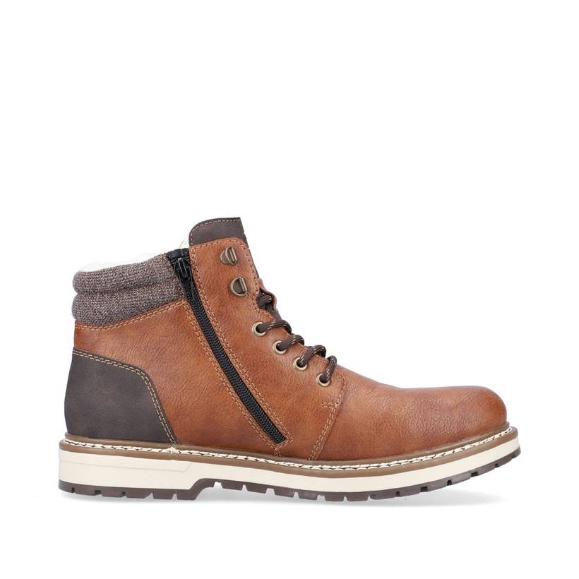 Rieker Artikelnummer F3811-26 Rieker Herren Schnürstiefel kastanienbraun Online