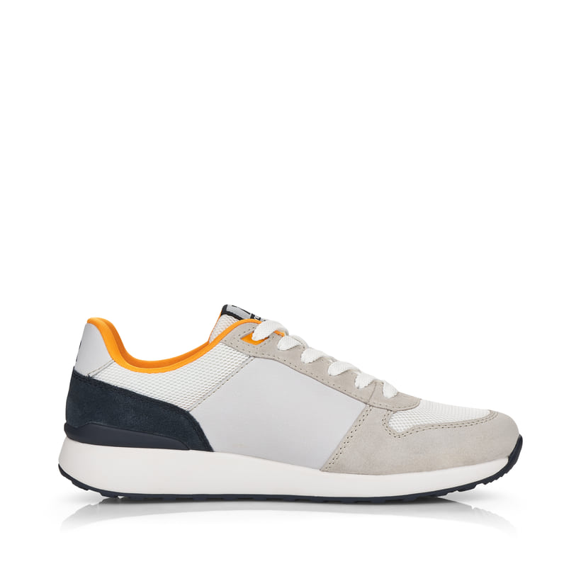 Rieker Artikelnummer 07601-40 Rieker Herren Sneaker Low stone grey Outlet