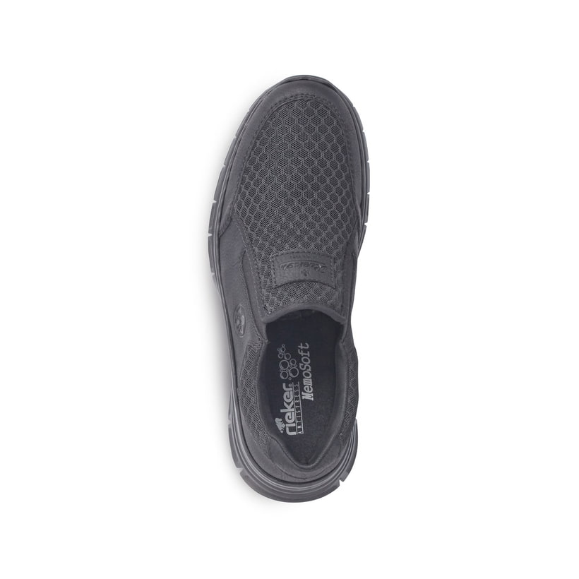 Rieker Artikelnummer B4878-00 Rieker Herren Slipper tiefschwarz Auslauf